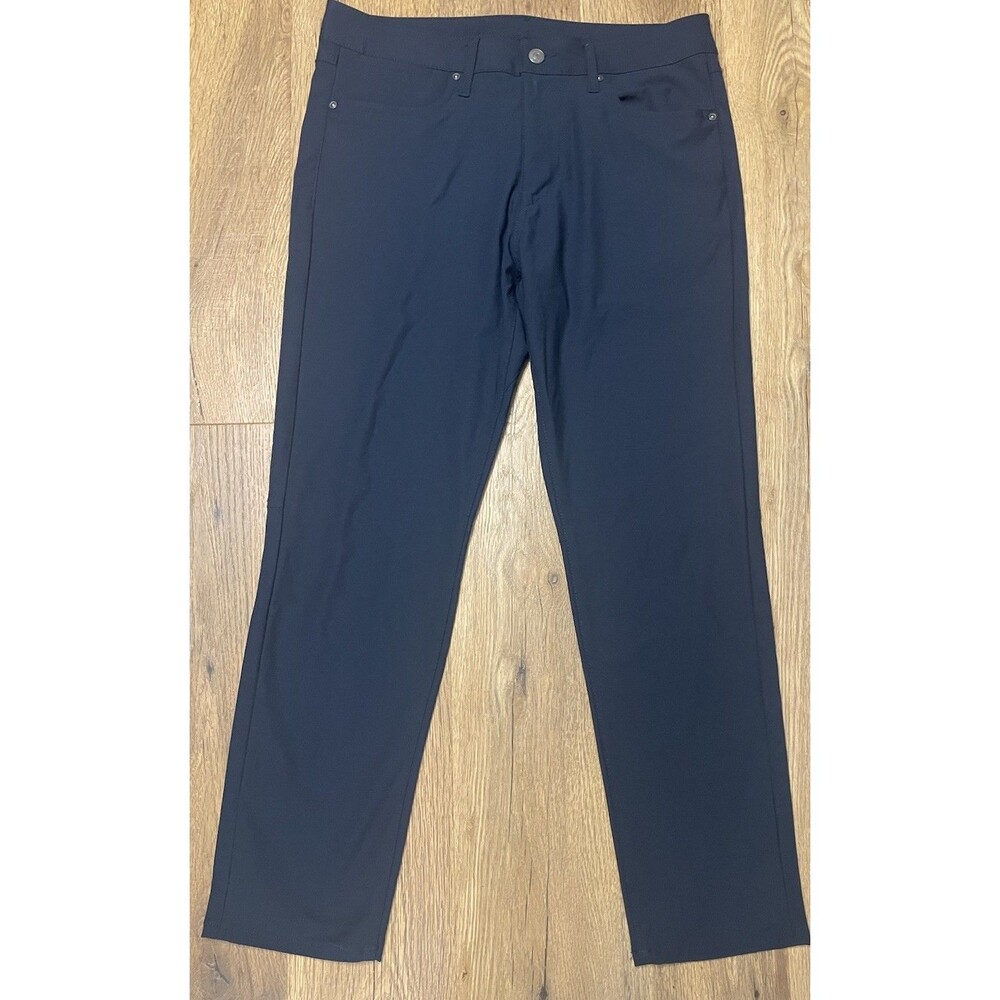 American Eagle Active Flex Slim Pants Mens 31x30 Blue Stretch Athletic Golf